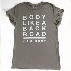 Sam Hunt 😍 Body Like a Back Road T-shirt